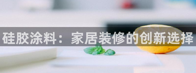 和记ag登录：硅胶涂料：家居装修的创新选择
