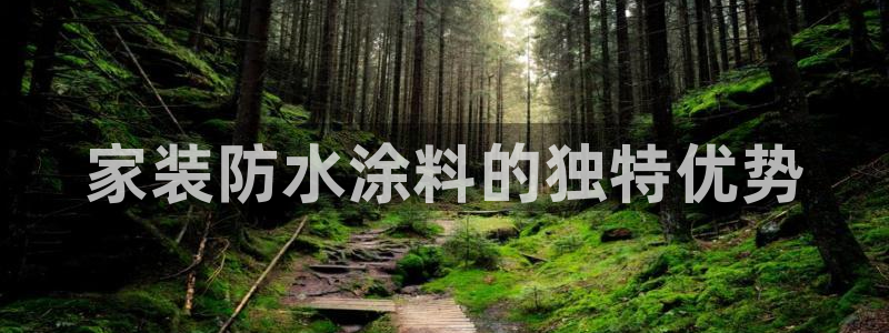 和记平台下载：家装防水涂料的独特优势