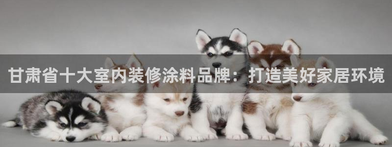 和记官方：甘肃省十大室内装修涂料品牌：打造美好家居环境