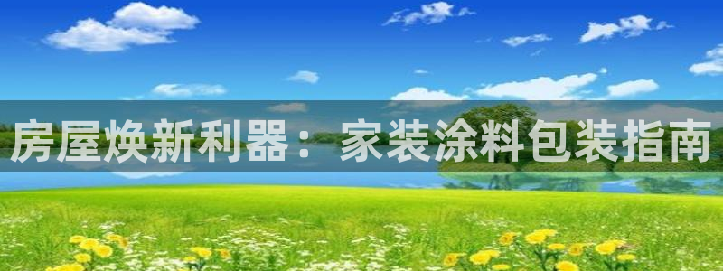 和记官网首页：房屋焕新利器：家装涂料包装指南