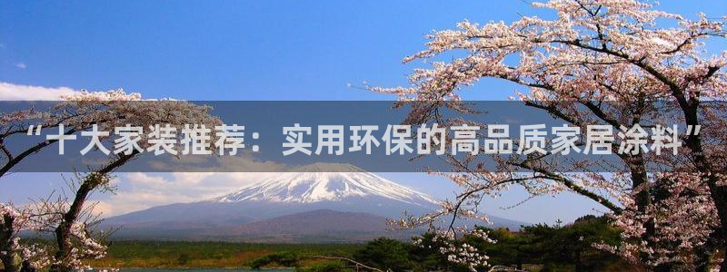 和记旗舰厅：“十大家装推荐：实用环保的高品质家居涂料”