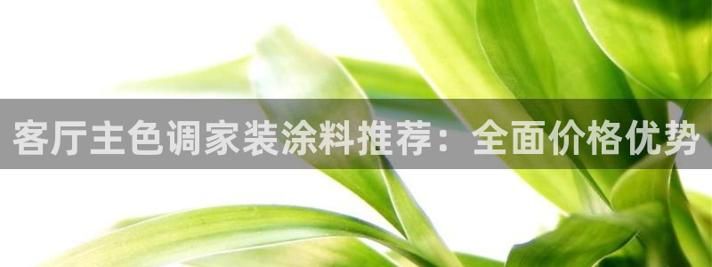 和记ag旗舰厅：客厅主色调家装涂料推荐：全面价格优势