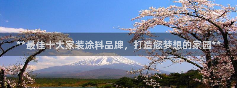 和记官方平台：**最佳十大家装涂料品牌，打造您梦想的家园**